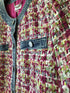 Ecru Tweed Jacket Size Small